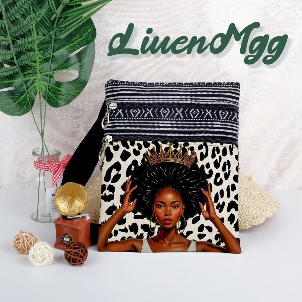 Messenger Bag Small Ethnic Pattern Crossbody Wall… - image 5